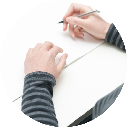 出願時に学習歴報告・自己紹介シートを提出イメージ